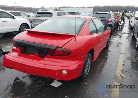 2001 Pontiac Sunfire Se z USA, uszkodzony, nr VIN 1G2JB124517112827